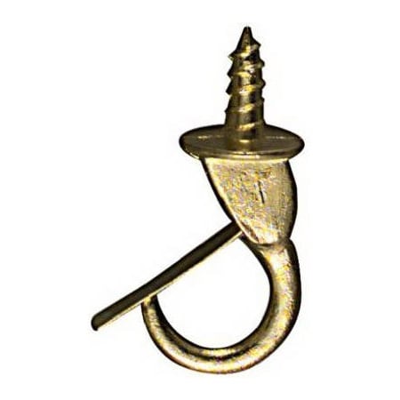 National Hardware 2PK 78 BRS Cup Hook N119-909